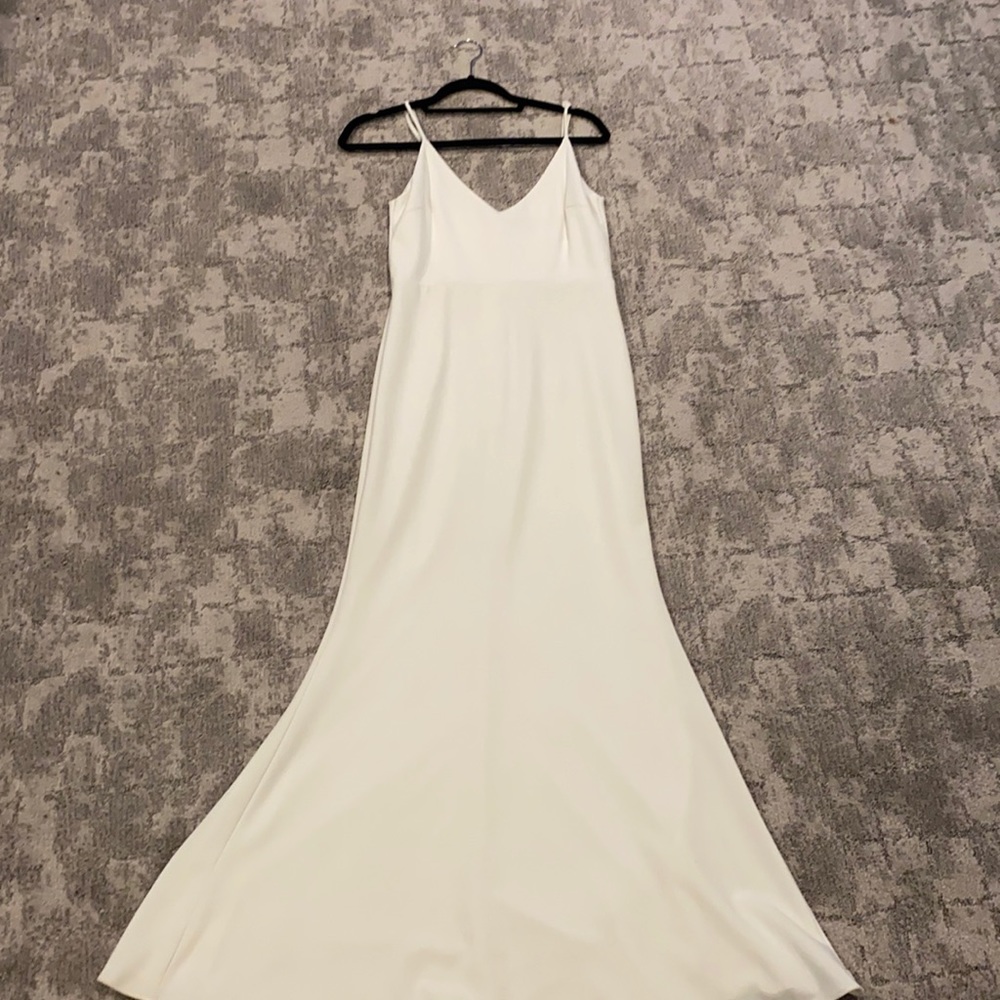 Lulus white long dress